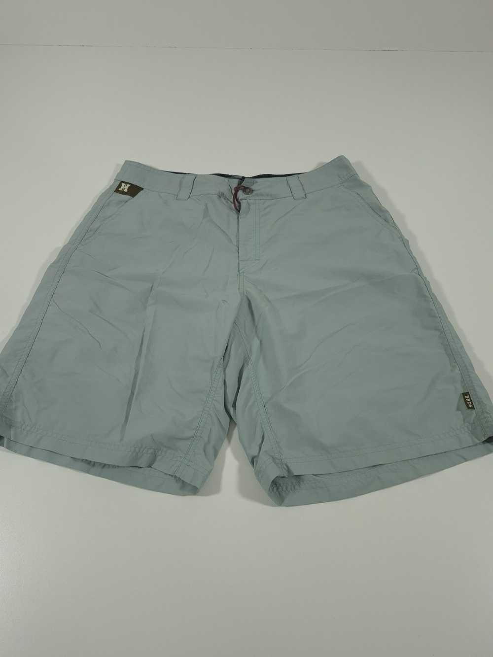 Howler Bros Horizon Hybrid Shorts Men's 34 Green Gray Chino Nylon Casual Travel